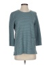 J.Jill Checkered-gingham Teal Pullover Sweater Size S - photo 1