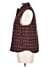 Staccato 100% Cotton Plaid Red Vest Size L - photo 5