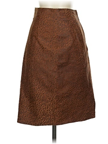 Saks Fifth Avenue Faux Leather Skirt (view 1)