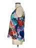 Lavender Brown 100% Rayon Blue Sleeveless Top Size XS - photo 5