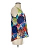 Lavender Brown 100% Rayon Blue Sleeveless Top Size XS - photo 4