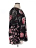 Calvin Klein 100% Polyester Black Long Sleeve Blouse Size XL - photo 4