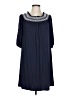 Spense Blue Casual Dress Size L - photo 1
