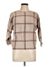 Love Scarlett Plaid Tan Pullover Sweater Size L - photo 1