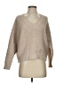 Forever 21 Metallic Tan Pullover Sweater Size S - photo 1