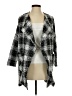 Jealous Tomato 100% Polyester Houndstooth Gray Cardigan Size S - photo 1