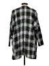 Jealous Tomato 100% Polyester Houndstooth Gray Cardigan Size S - photo 2