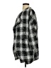 Jealous Tomato 100% Polyester Houndstooth Gray Cardigan Size S - photo 5