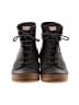Hunter Black Green Rain Boots Size 3 (baby) - photo 2