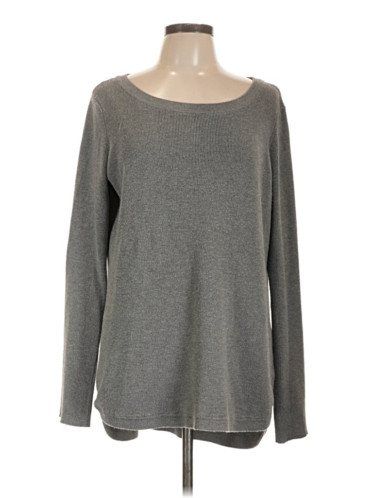 Pre-owned Evolution By Cyrus Pullover Sweater In Gray