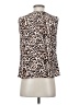 Gibson Brown Sleeveless Blouse Size S - photo 2