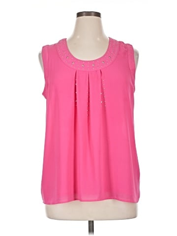NY Collection Sleeveless Blouse (view 1)