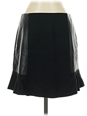 Madewell Faux Leather Skirt (view 1)