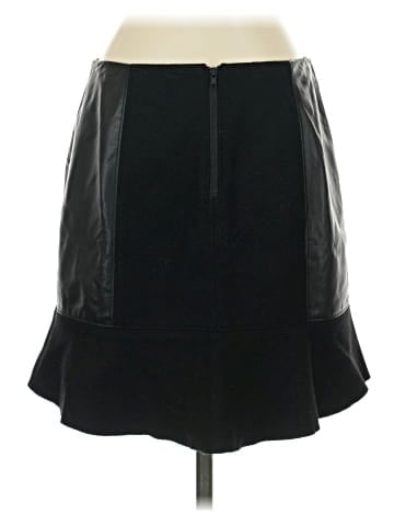 Madewell Faux Leather Skirt (view 2)