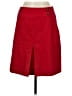 Talbots Solid Red Casual Skirt Size 6 - photo 1