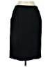 Nine West 100% Polyester Solid Black Formal Skirt Size 4 - photo 1