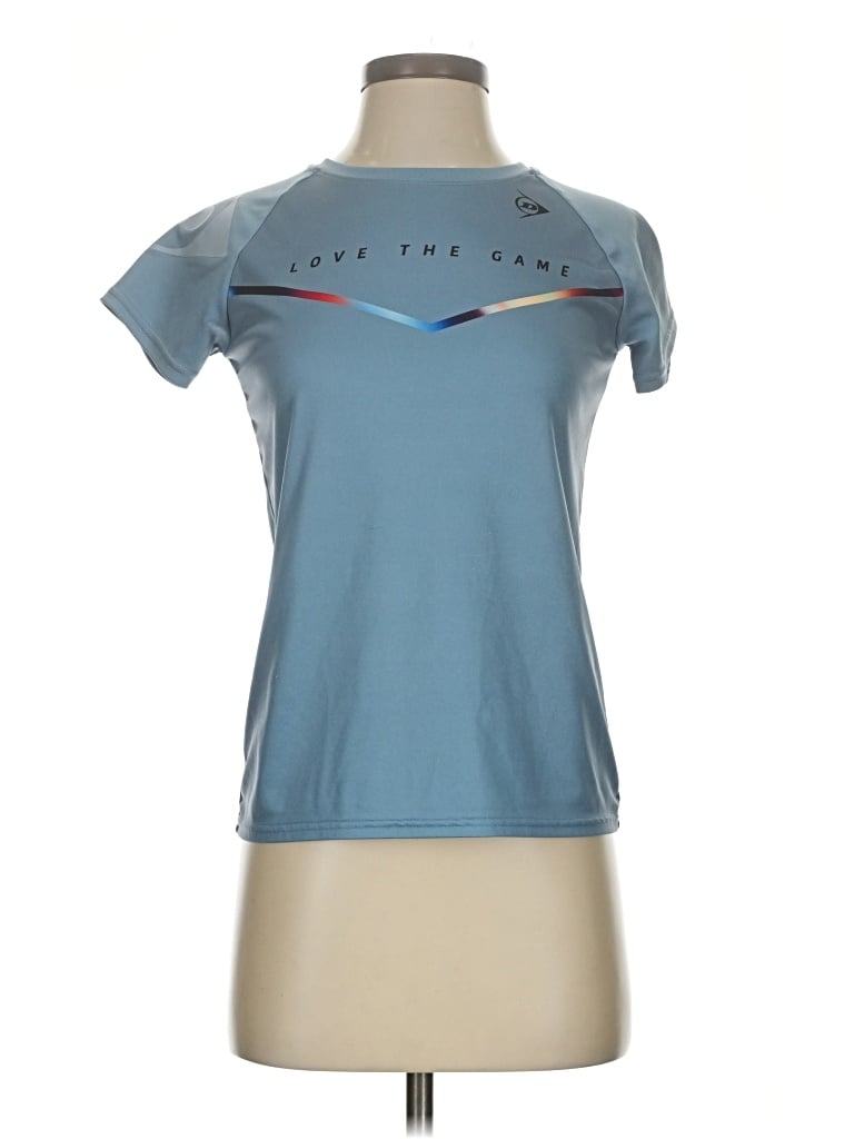 Pre-owned Dunlop Active T-shirt In Blue