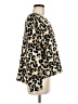 Central Park West Animal Print Gold Pullover Sweater Size M - photo 4