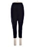 Sarah Pacini Solid Blue Black Casual Pants Size L - photo 1