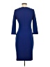 Calvin Klein Solid Blue Cocktail Dress Size 4 - photo 2