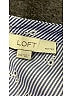Ann Taylor LOFT 100% Polyester Blue 3/4 Sleeve Blouse Size XXS - photo 7