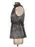 Max Studio Gray Sleeveless Blouse Size S - photo 5