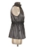 Max Studio Gray Sleeveless Blouse Size S - photo 4