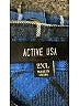 Active USA 100% Cotton Plaid Blue Long Sleeve Button-Down Shirt Size 2X - photo 7