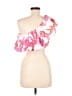 Shein 100% Polyester Pink Kimono Size 6 - photo 2