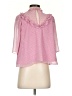 Rebecca Minkoff 100% Polyester Pink 3/4 Sleeve Blouse Size S - photo 2
