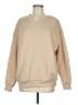 Shein 100% Polyester Solid Tan Sweatshirt Size M - photo 1