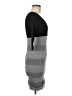 Bebe Chevron-herringbone Gray Cocktail Dress Size Med - Lg - photo 4