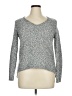 White House Black Market Metallic Silver Gray Pullover Sweater Size XL (petite) - photo 1