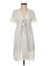 Boohoo White Casual Dress Size 4 - photo 1