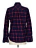 J.Crew Plaid Blue Long Sleeve Button-Down Shirt Size 10 - photo 2