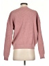 Unbranded Solid Pink Pullover Sweater Size S - photo 2