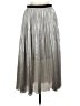 Zara Metallic Silver Formal Skirt Size M - photo 1