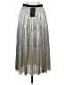 Zara Metallic Silver Formal Skirt Size M - photo 2