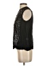 Nanette Lepore 100% Rayon Black Sleeveless Blouse Size 4 - photo 5