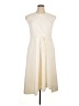 DKNY Solid Ivory Casual Dress Size 14 - photo 1