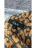 Rails Animal Print Brown Long Sleeve Blouse Size M - photo 7