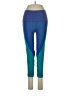 Nike Color Block Blue Active Pants Size M - photo 1