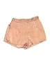 Charlotte Russe 100% Polyester Metallic Tan Shorts Size XS - photo 1
