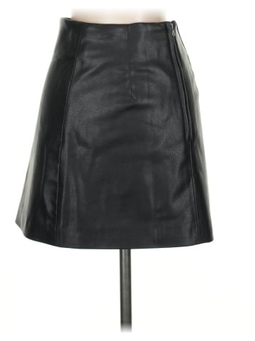 H&M Faux Leather Skirt (view 2)