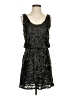 Mango Metallic Black Cocktail Dress Size XS - photo 1