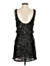 Mango Metallic Black Cocktail Dress Size XS - photo 2