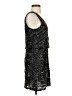 Mango Metallic Black Cocktail Dress Size XS - photo 4