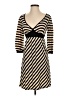 Ella Moss Stripes Black Casual Dress Size S - photo 1