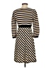 Ella Moss Stripes Black Casual Dress Size S - photo 2