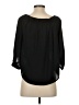Express Black 3/4 Sleeve Blouse Size S - photo 2